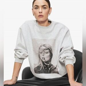 Anine Bing Ramona sweatshirt X Brigitte Bardot Size Small